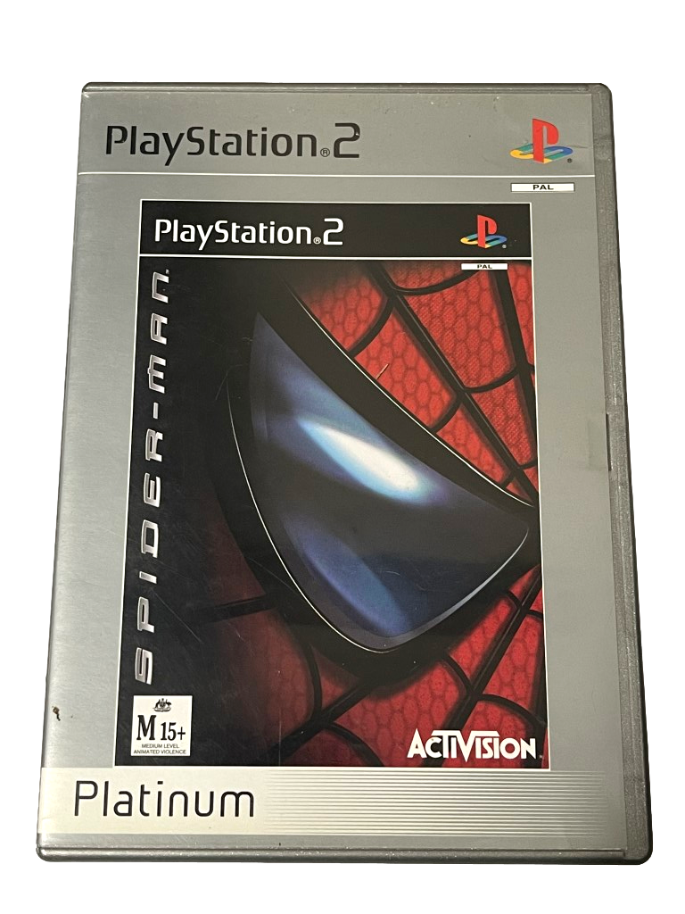 Spiderman PS2 Platinum PAL *No Manual* (Preowned)