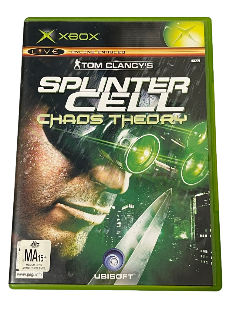 Tom Clancy's Splinter Cell Chaos Theory XBOX Original PAL *Complete*