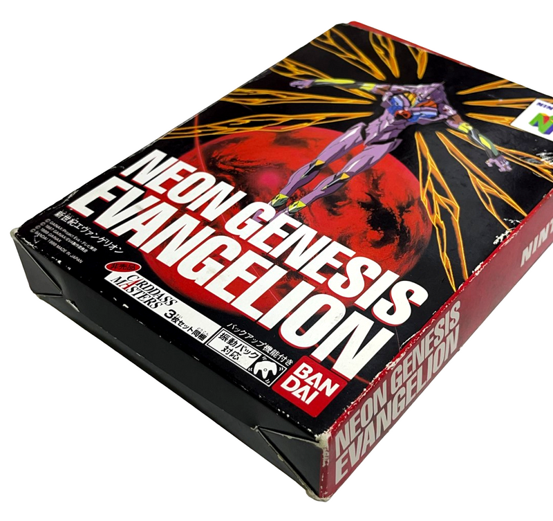 Boxed Neon Genesis Evangelion Nintendo 64 N64 NTSC/J Japanese *Complete* (Preowned)