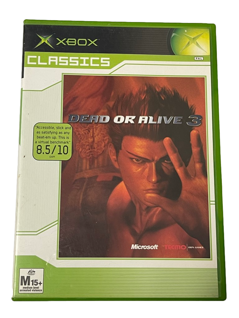 Dead or Alive 3 XBOX Original (Classics) PAL *Complete* (Preowned)