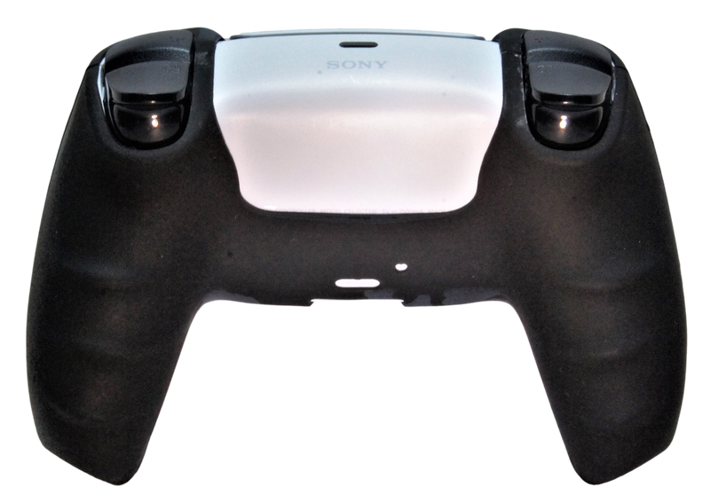 Silicone Cover For PS5 Controller Case Skin - Black Foil - Games We Played