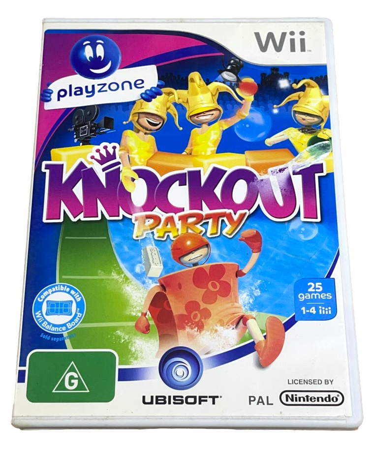 Knockout Party Nintendo Wii PAL *Complete* Wii U Compatible (Pre-Owned)