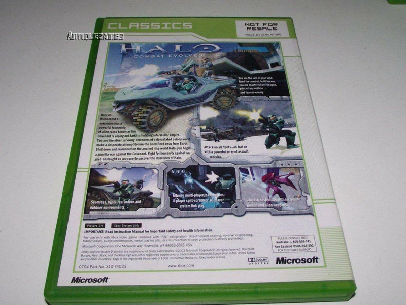 Halo Combat Evolved Xbox Original PAL (Classics) *Complete* (Pre-Owned)