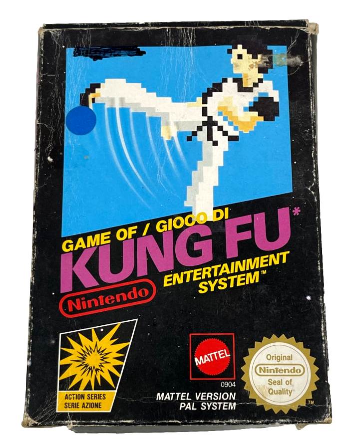 Kung Fu Nintendo NES Boxed PAL (Preowned)