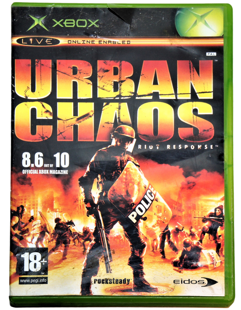 Urban Chaos Riot Response XBOX Original PAL *Complete* (Pre-Owned)