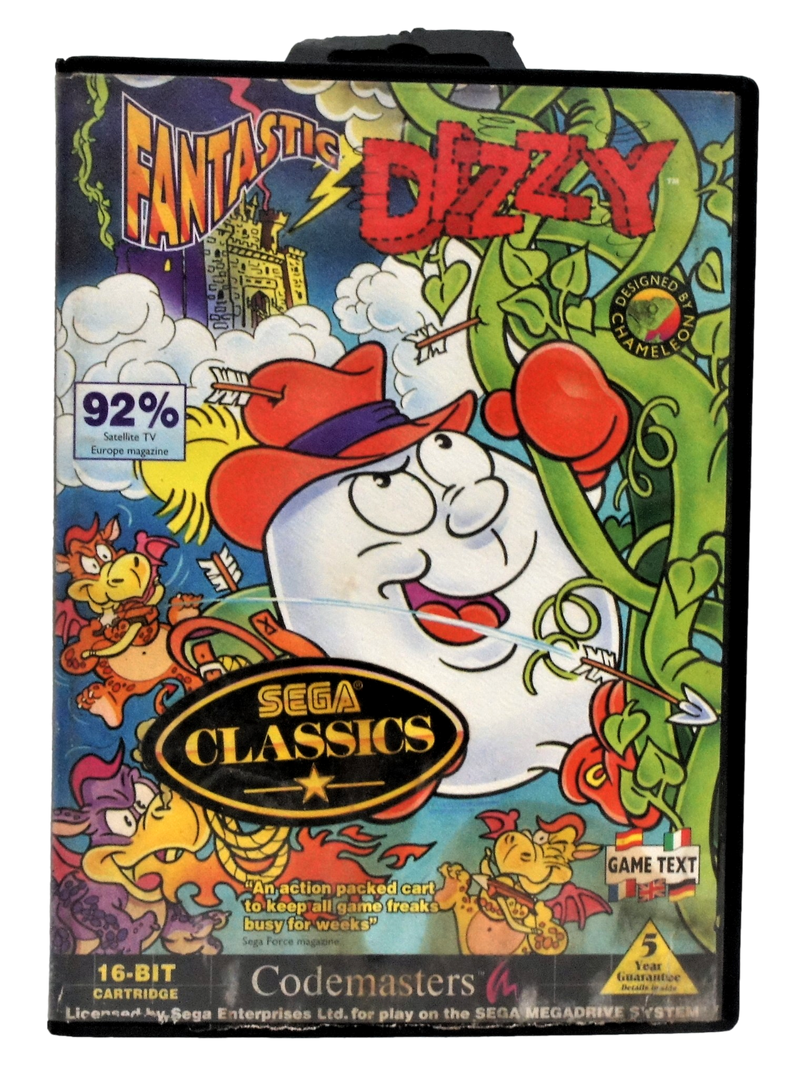 Fantastic Dizzy Sega Mega Drive *Manual* (Pre-Owned)