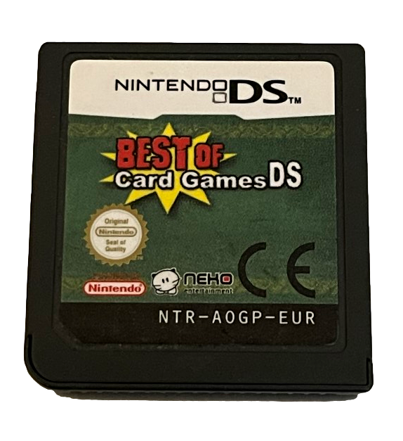 Best of Card Games Nintendo DS 2DS 3DS Game *Cartridge Only* (Pre-Owned)