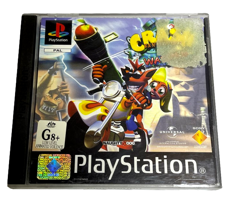 Crash Bandicoot 3 Warped PS1 PS2 PS3 PAL *Complete* (Preowned)