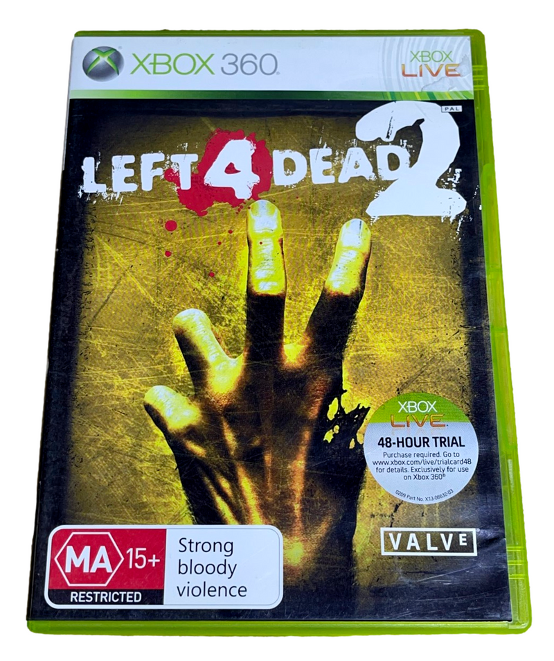 Left 4 Dead 2 XBOX 360 PAL (Preowned)