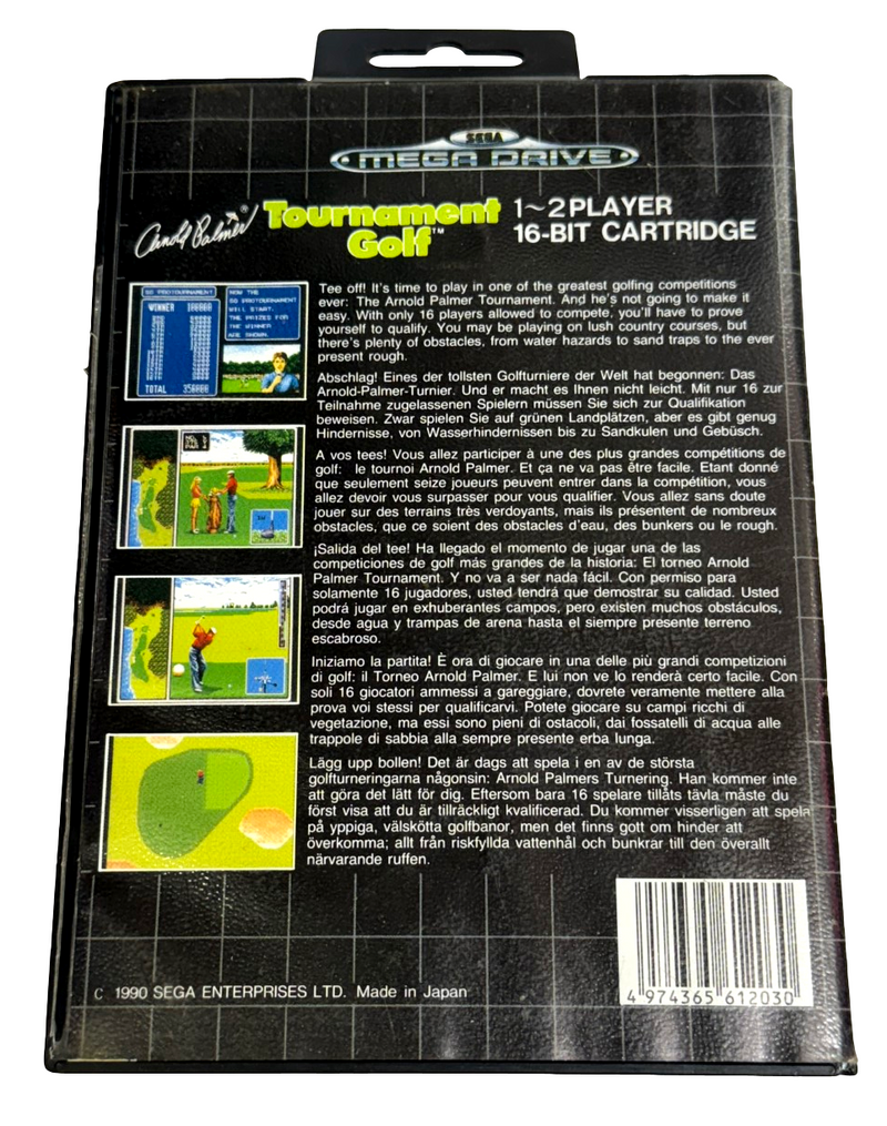 Arnold Palmer Tournament Golf  Sega Mega Drive PAL *No Manual* (Preowned)