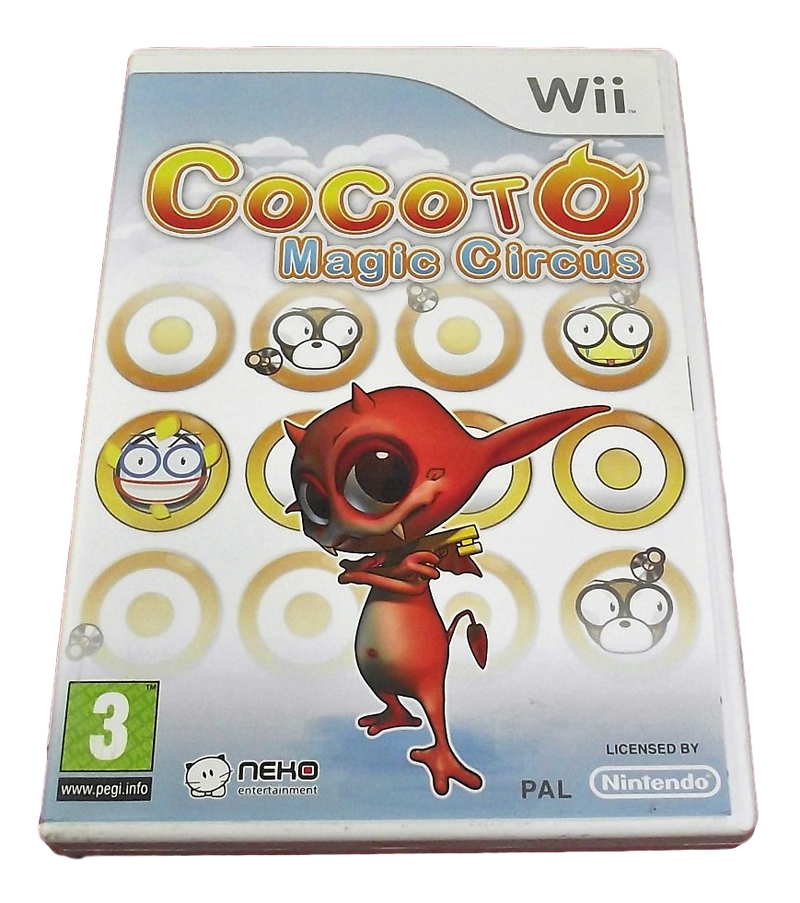 Cocoto Magic Circus Nintendo Wii PAL *No Manual* Wii U Compatible (Pre-Owned)