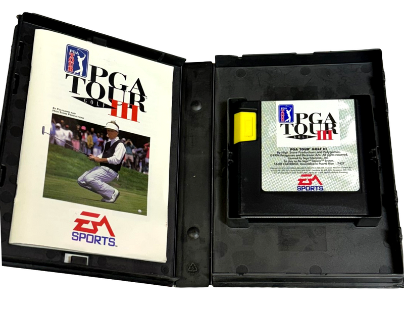 PGA Tour Golf III Sega Mega Drive *Complete*