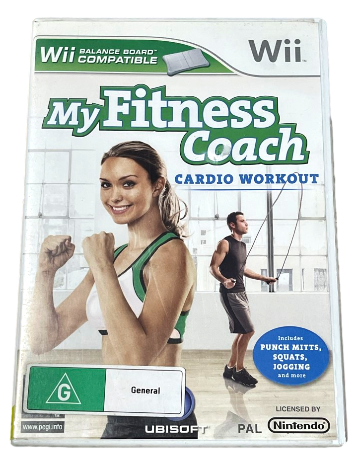 My Fitness Coach Cardio Workout Nintendo Wii PAL *Complete* Wii U Compatible (Pre-Owned)