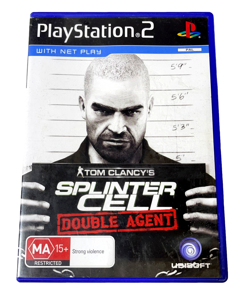 Tom Clancy's Splinter Cell Double Agent Sony PS2 PAL *Complete* (Preowned)