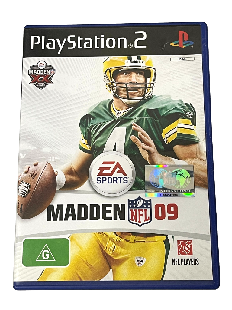 Madden NFL 09 PS2 PAL *No Manual* (Preowned)