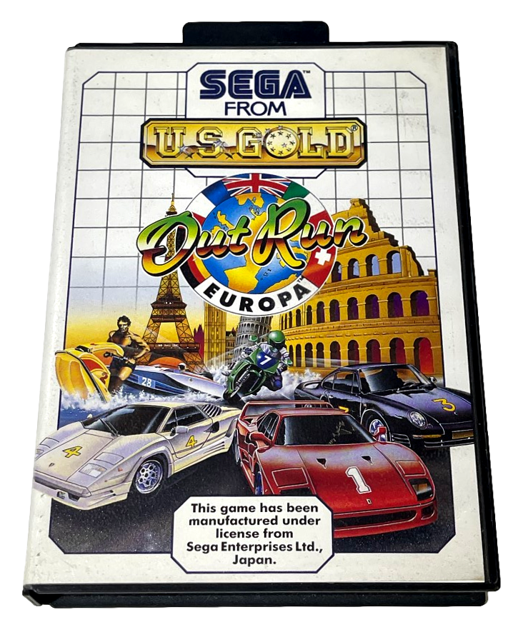 Out Run Europa Sega Master System *Complete* (Preowned)