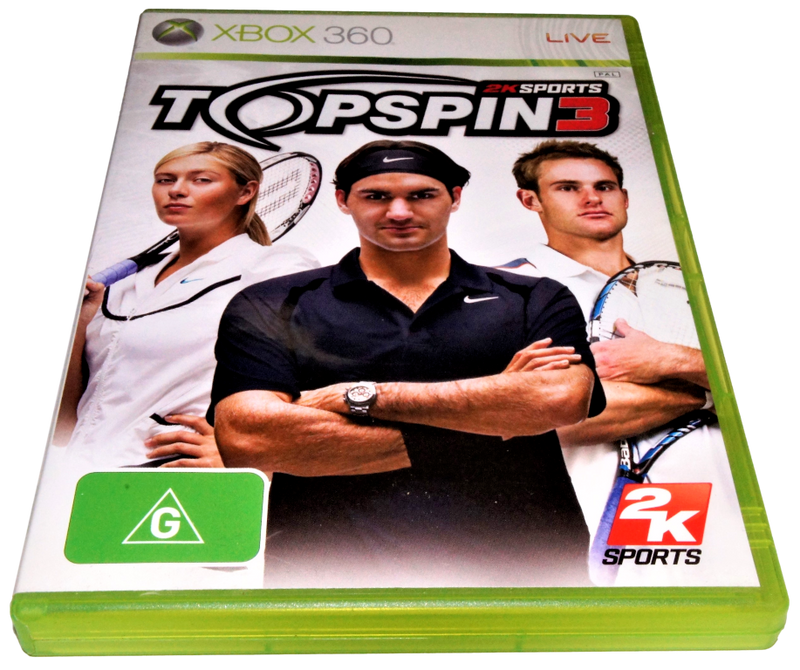 Top Spin 3 XBOX 360 PAL (Pre-Owned)