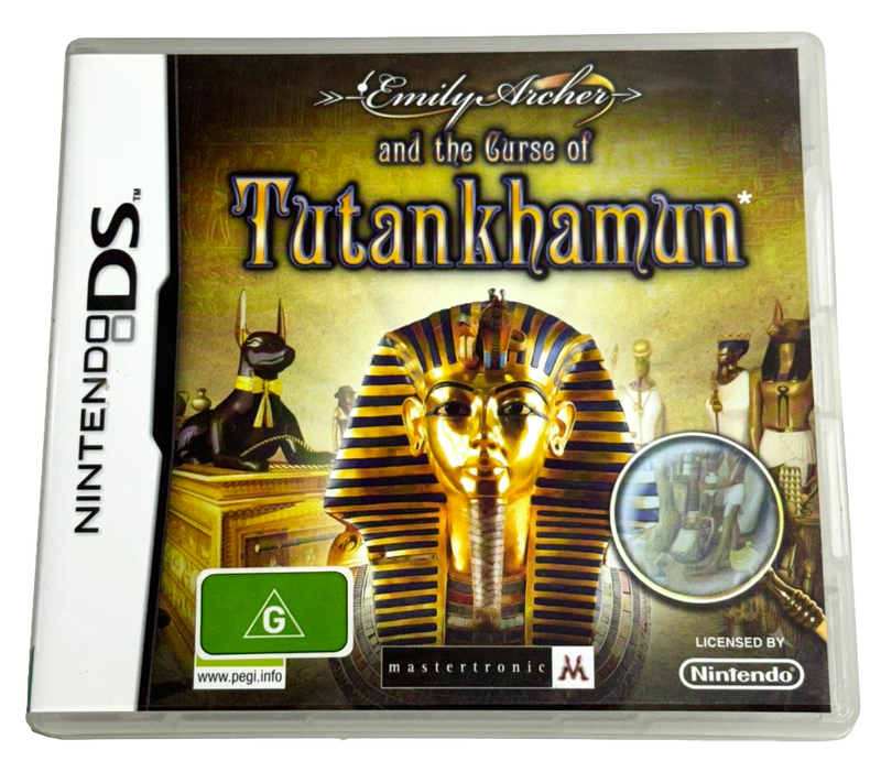 Emily Archer and the Curse of Tutankhamun Nintendo DS 2DS 3DS Game *Complete* (Preowned)