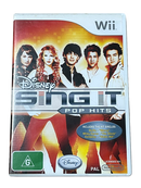 Disney Sing It Pop Hits Nintendo Wii PAL *Complete* Wii U Compatible (Pre-Owned)