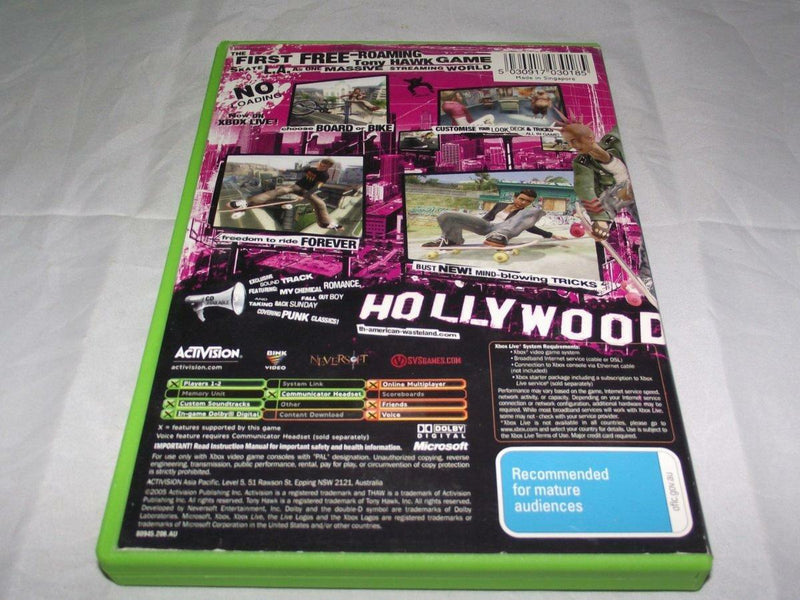 Tony Hawk's American Wasteland XBOX Original PAL *No Manual* (Pre-Owned)