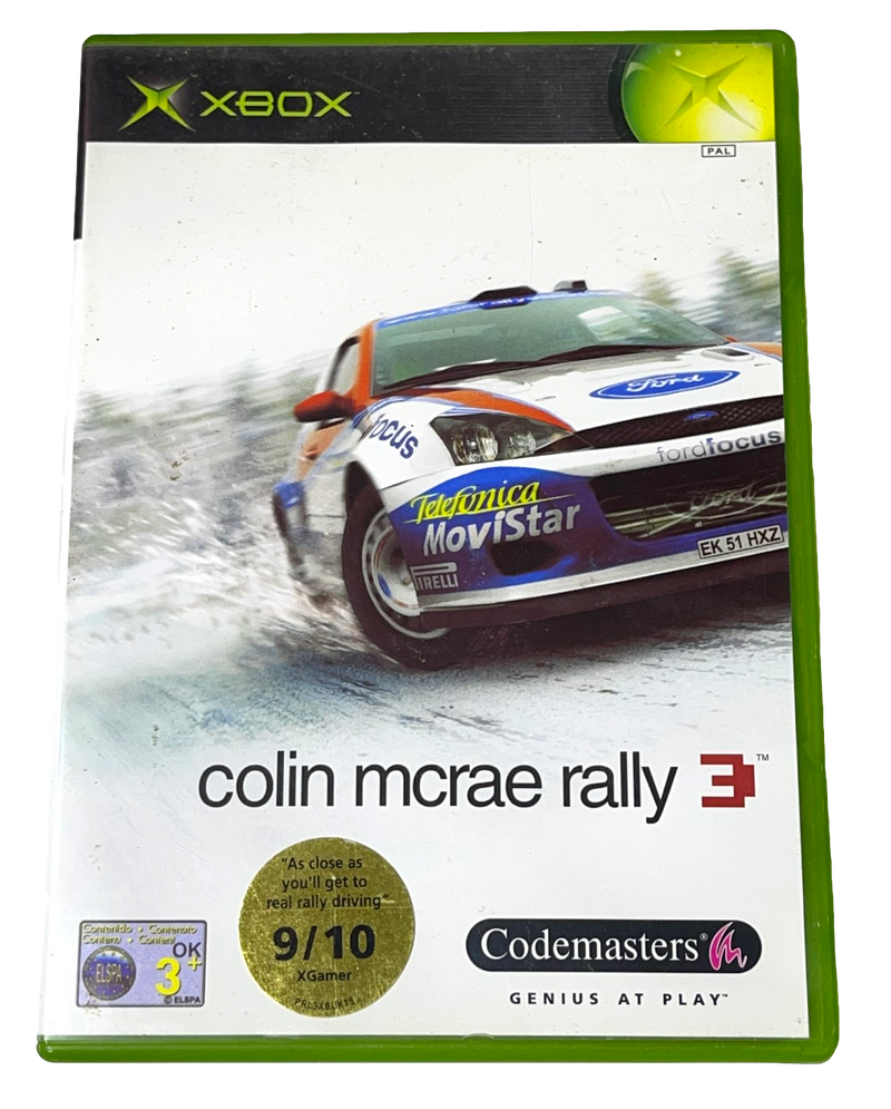 Colin McRae Rally 3 XBOX Original PAL *No Manual* (Pre-Owned)