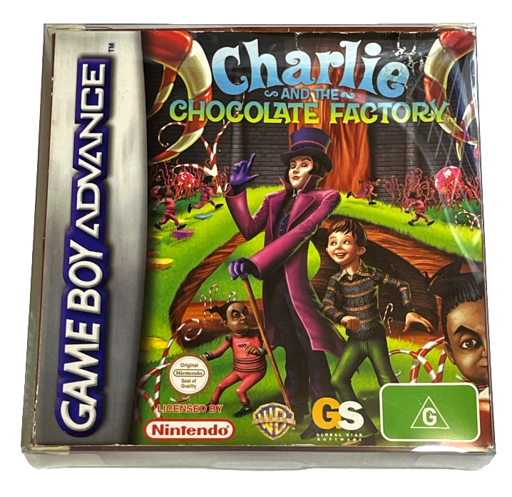 Charlie and the Chocolate Factory Nintendo Gameboy Advance GBA Complete* Boxed (Preowned)