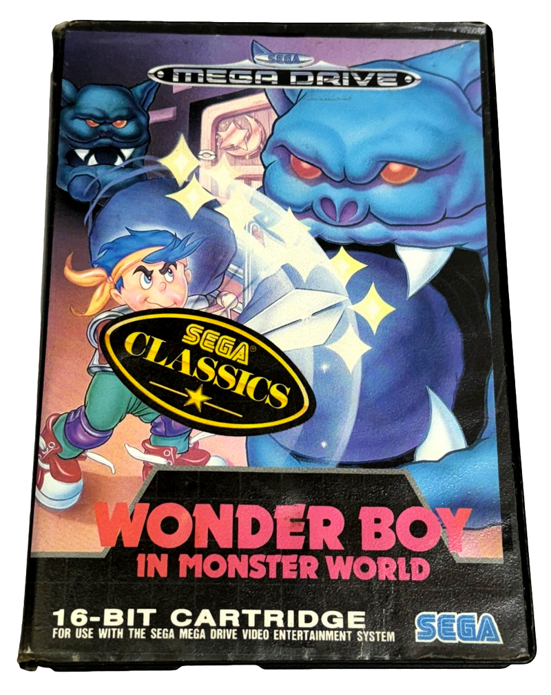 Wonder Boy in Monster World Sega Mega Drive PAL *No Manual* (Preowned)