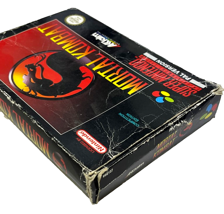 Mortal Kombat Nintendo SNES Boxed PAL *Complete* (Preowned)