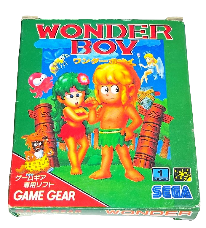 Wonder Boy Sega Game Gear Boxed *Complete* Japanese (Preowned)