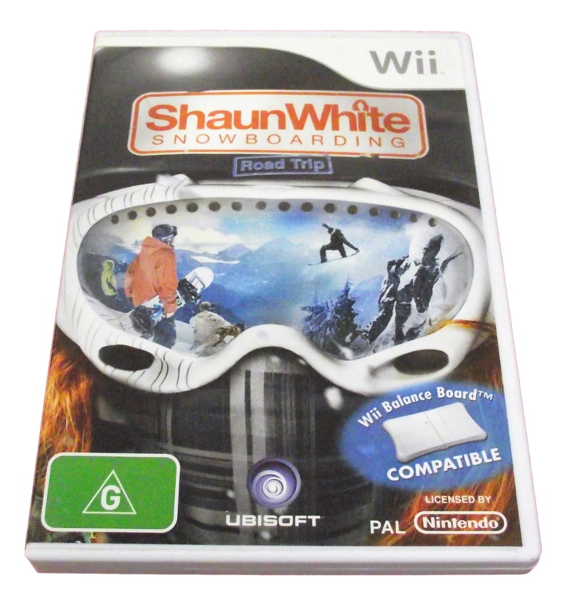 Shaun White Snowboarding Road Trip Nintendo Wii PAL *No Manual*(Preowned)