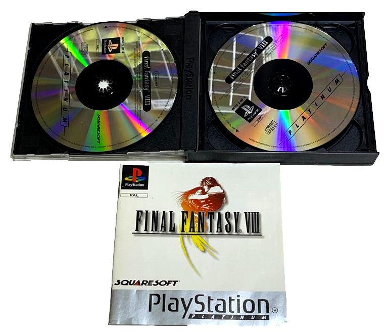 Final Fantasy VIII PS1 PS2 PS3 (Platinum) PAL *Complete* (Preowned)