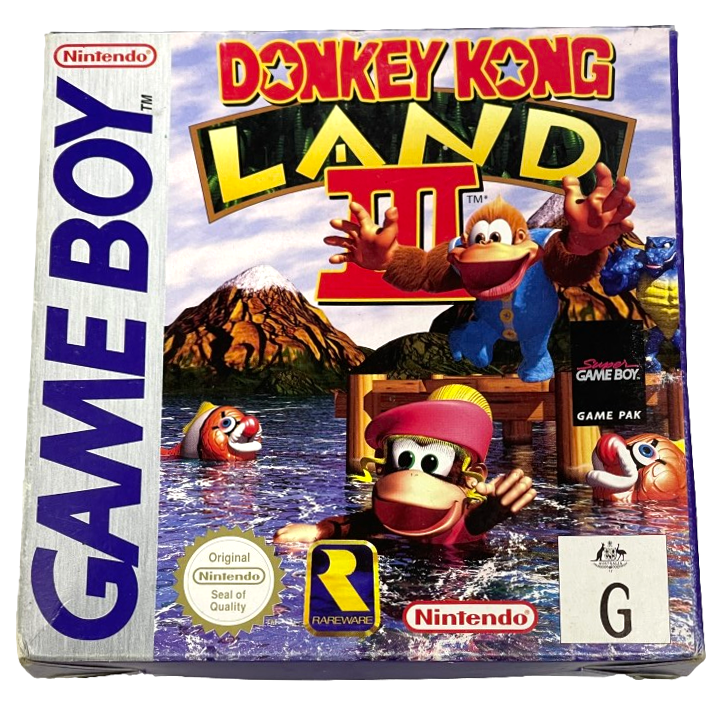 Donkey Kong Land III Nintendo Gameboy *Complete* Boxed