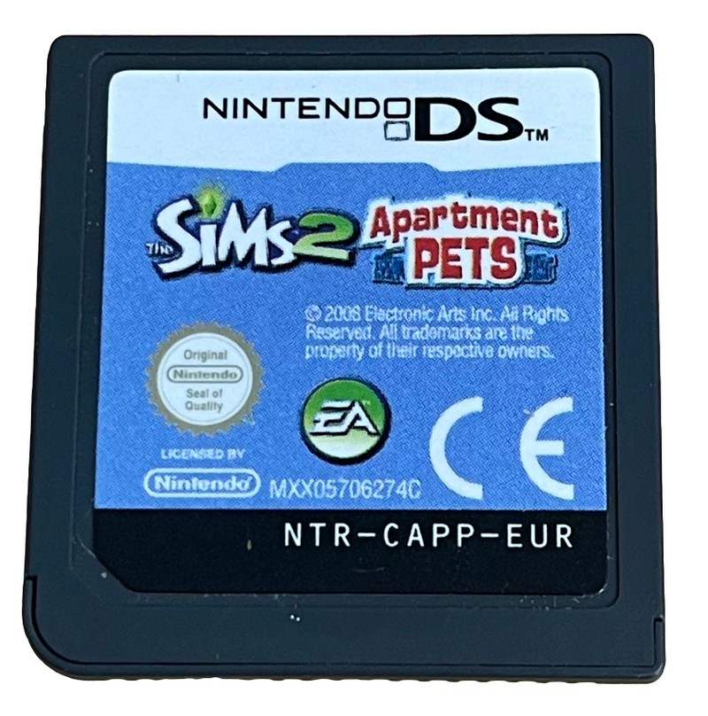 Sims 2 Apartment Pets Nintendo DS 2DS 3DS *Cartridge Only* (Preowned)