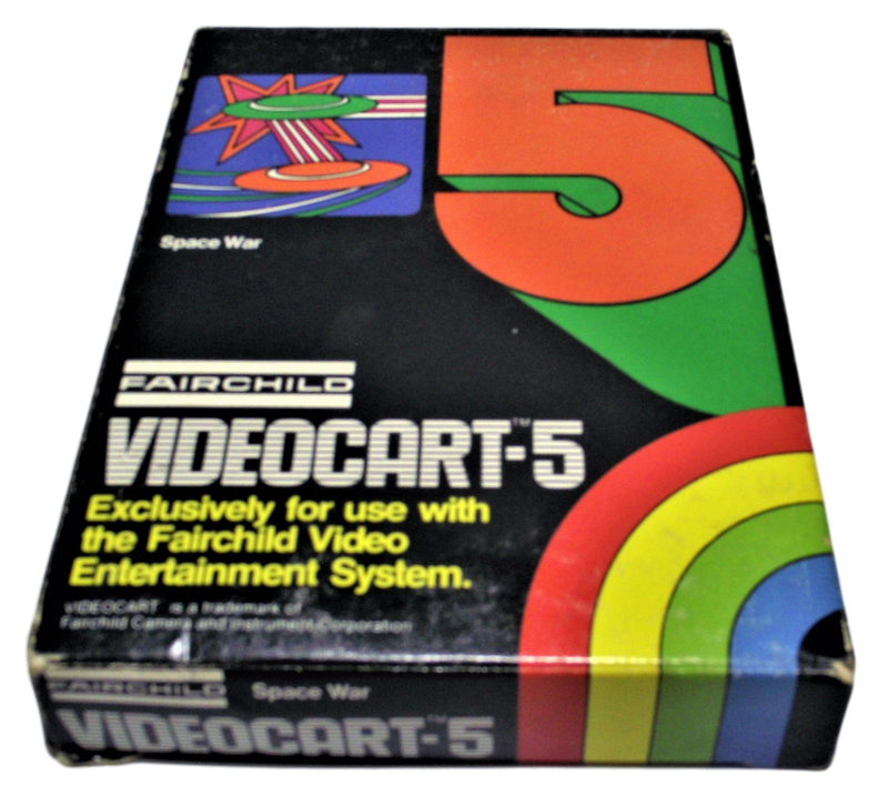 Boxed Channel F Videocart Fairchild Video Entertainment System 5 Space War