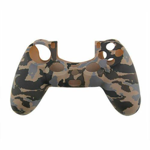 Silicone Cover For PS4 Controller Case Skin - Brown Camo - Games We Played