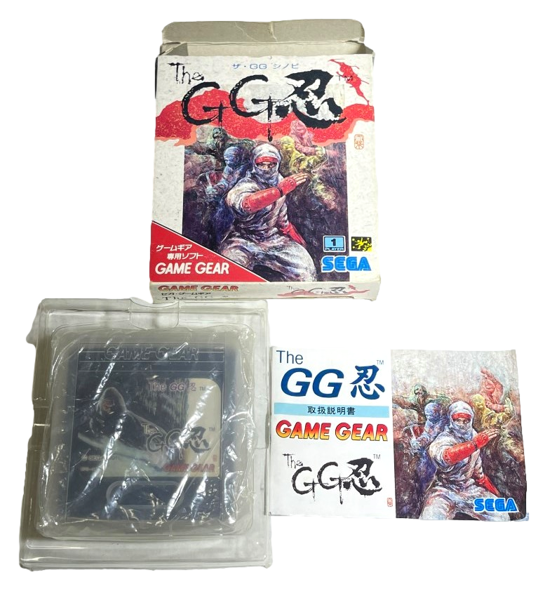 The G G Shinobi Sega Game Gear Boxed *Complete* Japanese (Preowned)