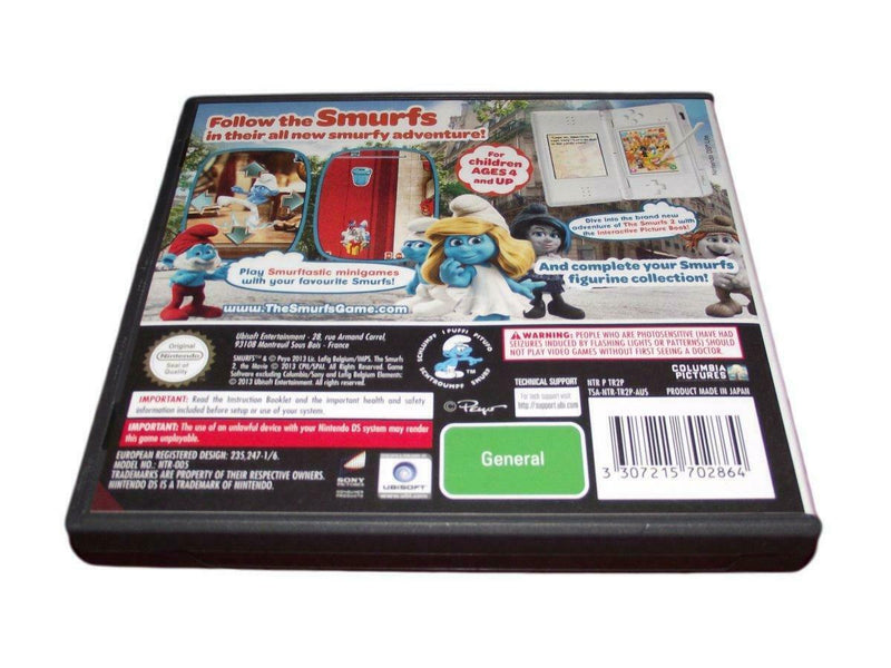 The Smurfs 2 Nintendo DS 2DS 3DS Game *Complete* (Pre-Owned)