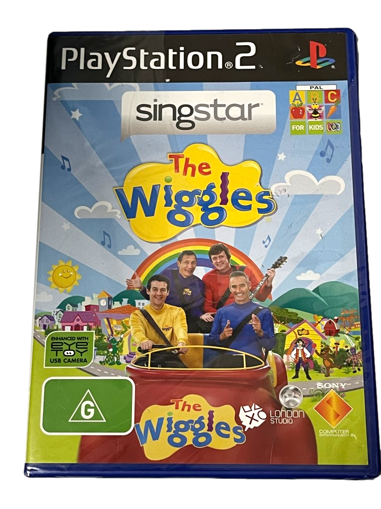 Singstar The Wiggles PS2 PAL Brand New *Factory Sealed*