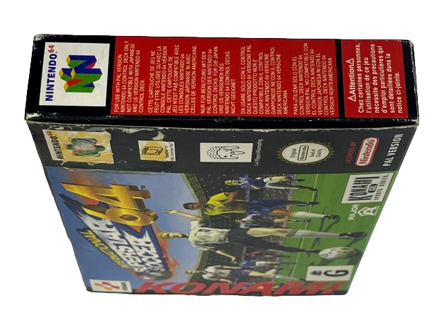 International Superstar Soccer 64 Nintendo 64 N64 Boxed PAL *Complete* (Preowned)