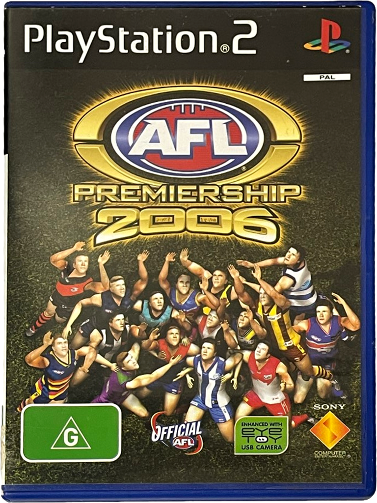 AFL 2006 Premiership PS2 PAL *Complete* (Pre-Owned)