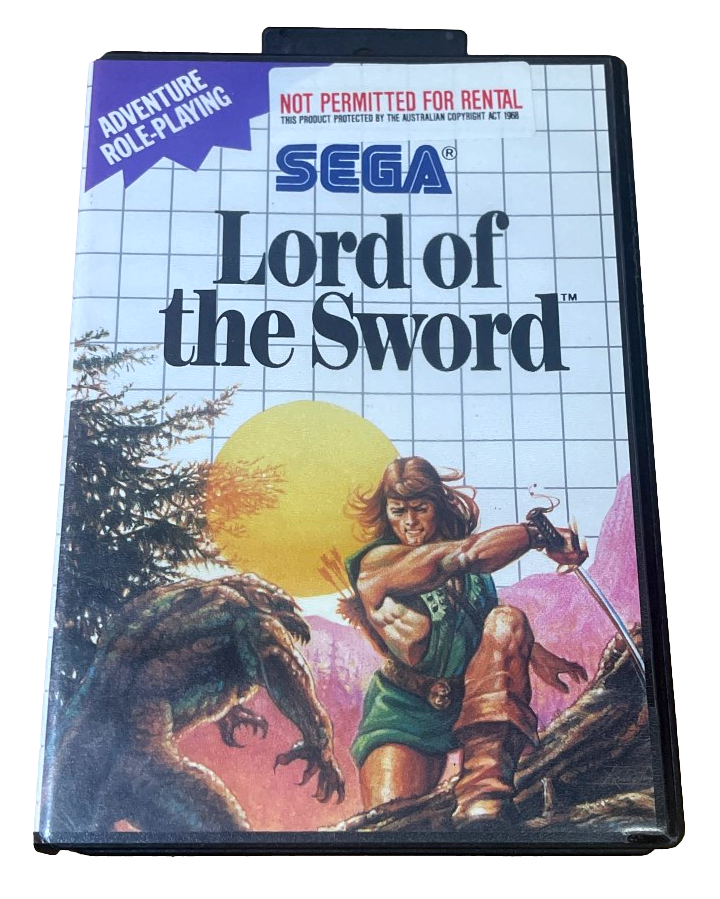 Lord of the Sword Sega Master System PAL *No Manual* (Pre-Owned)