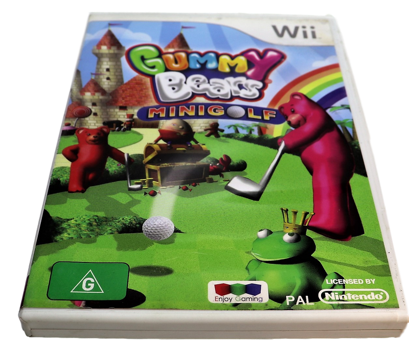 Gummy Bears Mini Golf Nintendo Wii PAL *No Manual* (Pre-Owned)