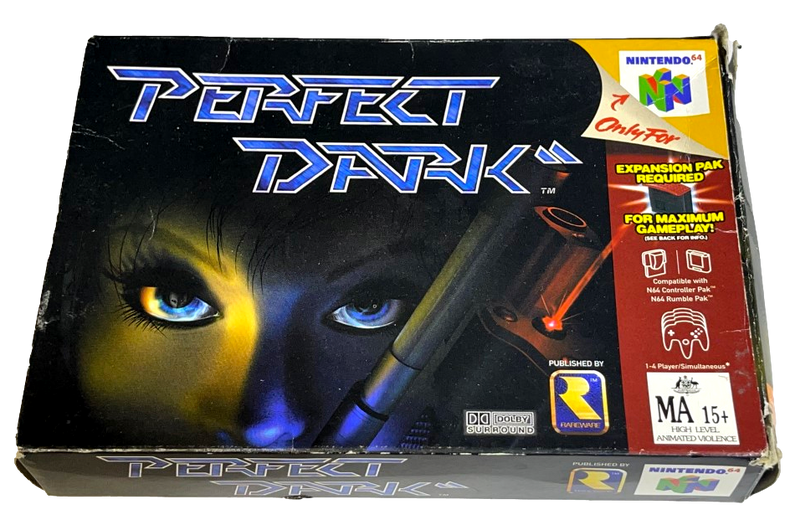 Perfect Dark Nintendo 64 N64 Boxed PAL *Complete* (Preowned)