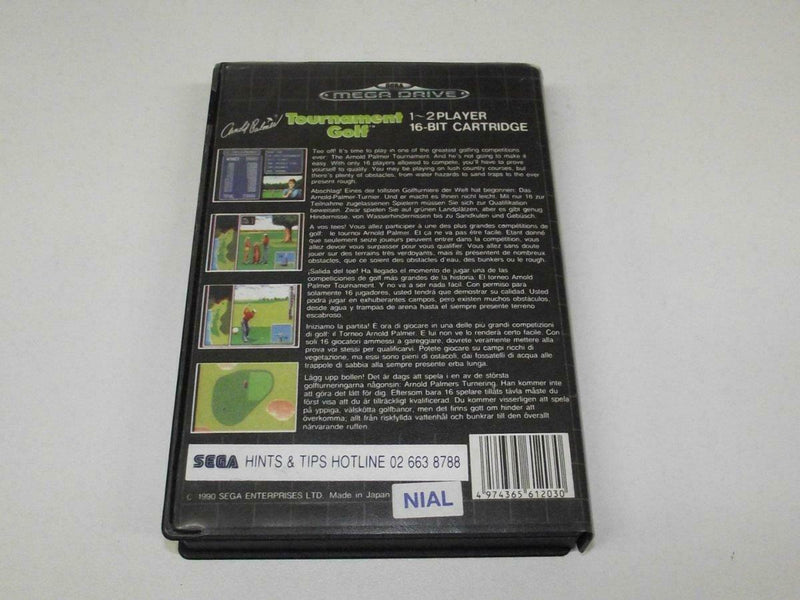 Arnold Palmer Tournament Golf Sega Mega Drive PAL *No Manual* (Preowned)