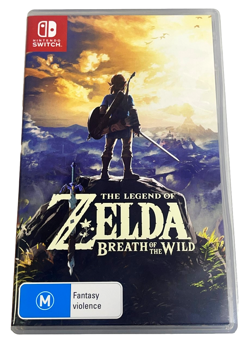 The Legend of Zelda Breath of the Wild Nintendo Switch (Preowned)