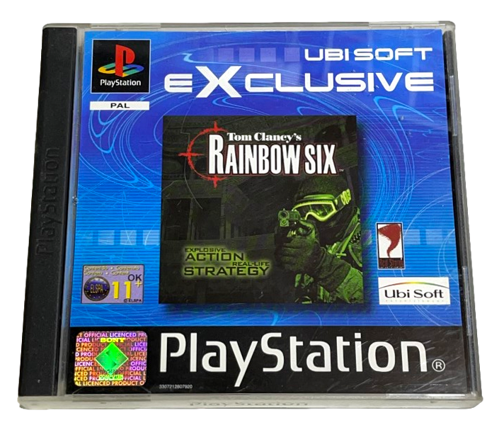 Tom Clancy's Rainbow Six PS1 PS2 PS3 PAL *Complete* (Preowned)