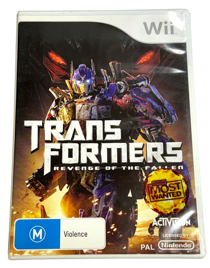 Transformers Revenge of the Fallen Nintendo Wii PAL *Complete* Wii U Compatible (Preowned)