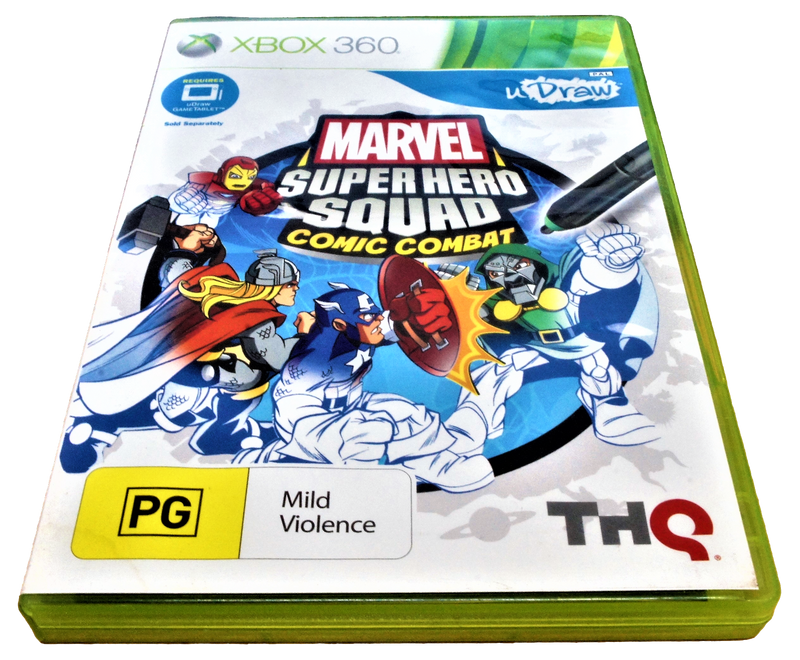 U Draw Marvel Super Hero Squad Comic Combat XBOX 360 PAL (Pre-Owned)