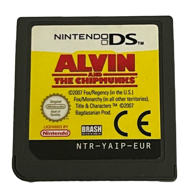Alvin and The Chipmunks Nintendo DS 2DS 3DS Game *Cartridge Only* (Pre-Owned)