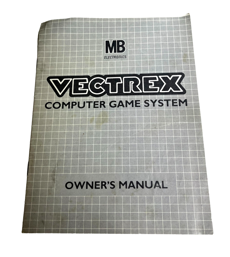 Vectrex Console Owners Manual Only (Preowned)